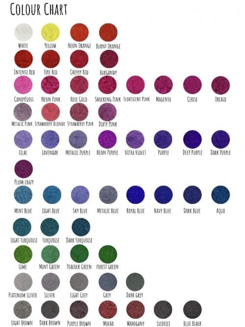 To Dye For Neon Powder Dyes (no amonia or peroxide)