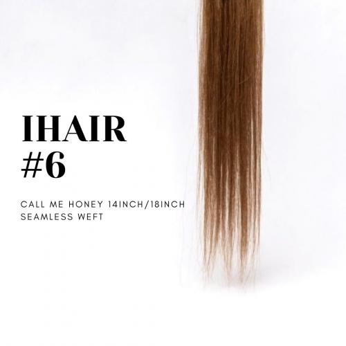 IHAIR #6 Call Me Honey 18 Inch Seamless Weft SNH029A