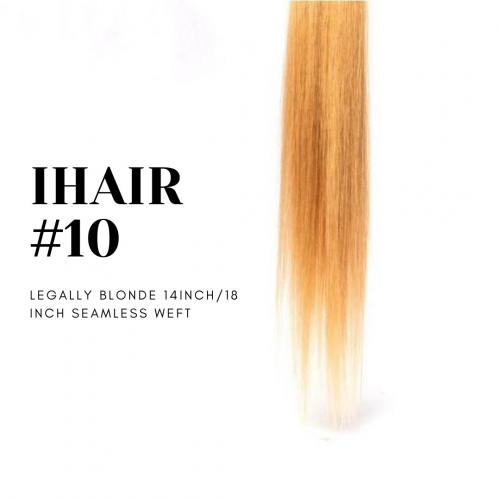 IHAIR #10 Legally Blonde 18 Inch Seamless Weft SNH025A