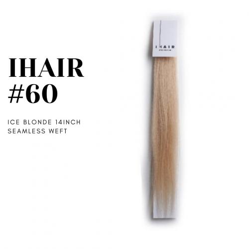 IHAIR #60 Ice Blonde 22 Inch Seamless Weft SNH018B