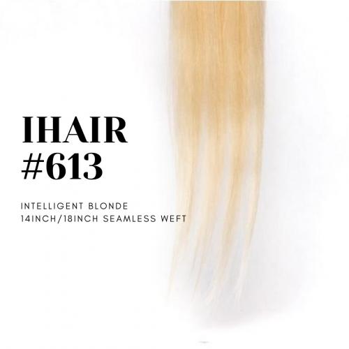 IHAIR #613 Intelligent Blonde 18 Inch Seamless Weft SNH021A