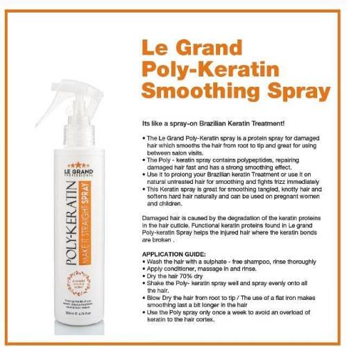 LE GRAND Poly Keratin Make It Straight Spray 200ml LG0020