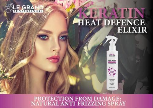 LE GRAND Keratin Heat Defense Elixir Serum 200ml LG0021