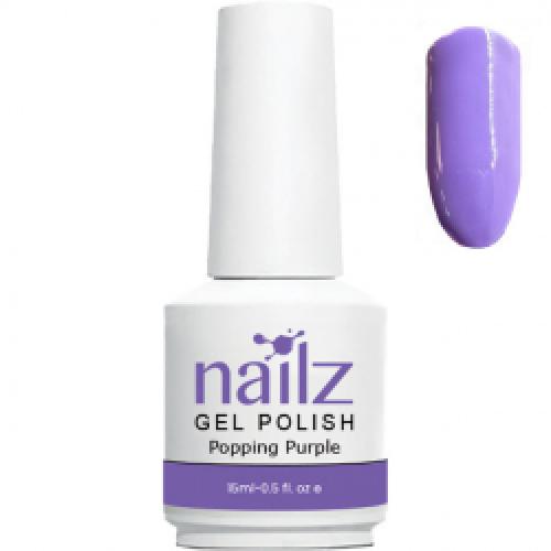Nailz Gel Polish 15ml - 007 - Popping Purple
