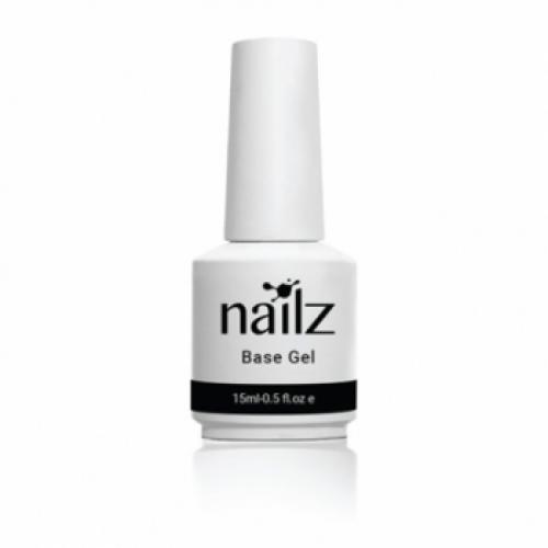 Nailz Gel Polish 15ml - Rubber Base Gel Clear