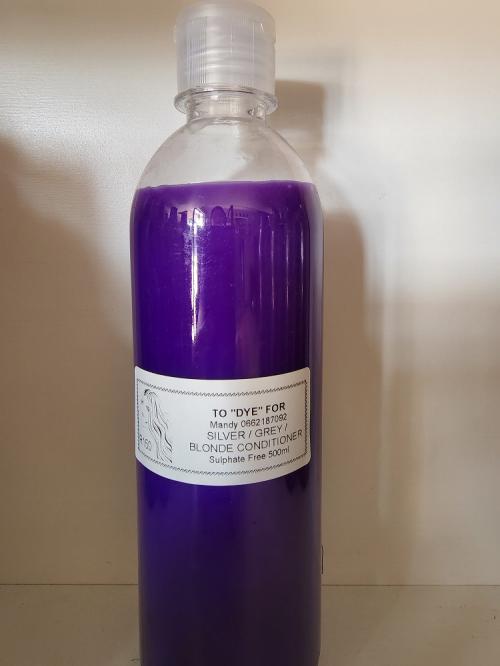 TO DYE FOR Silver, Blonde, Grey Conditioner Sulphate Free 500ml