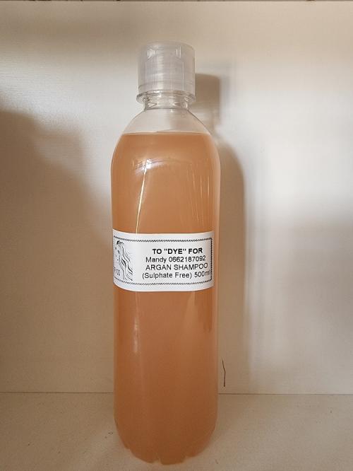 TO DYE FOR Argan Sulphate Free Shampoo 500ml