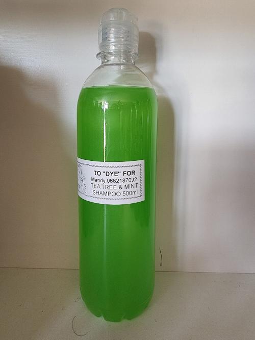 TO DYE FOR Tea Tree &amp; Mint Sulphate Free Shampoo 500ml 