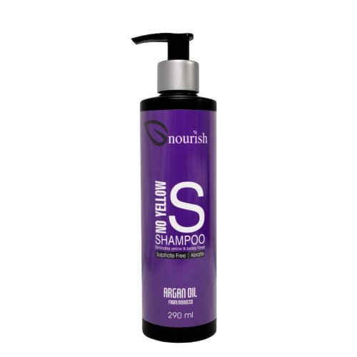 Nourish No Yellow Shampoo S/FREE 290ml NOSNY1