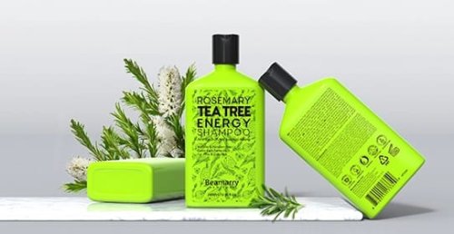 Beamarry Rosemary Tea Tree Energy Shampoo 380ml