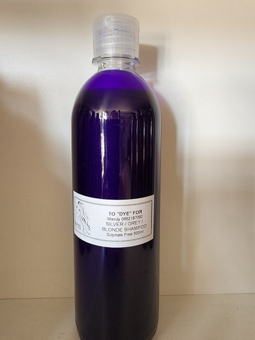 TO DYE FOR Silver, Blonde, Grey Shampoo Sulphate Free 5L