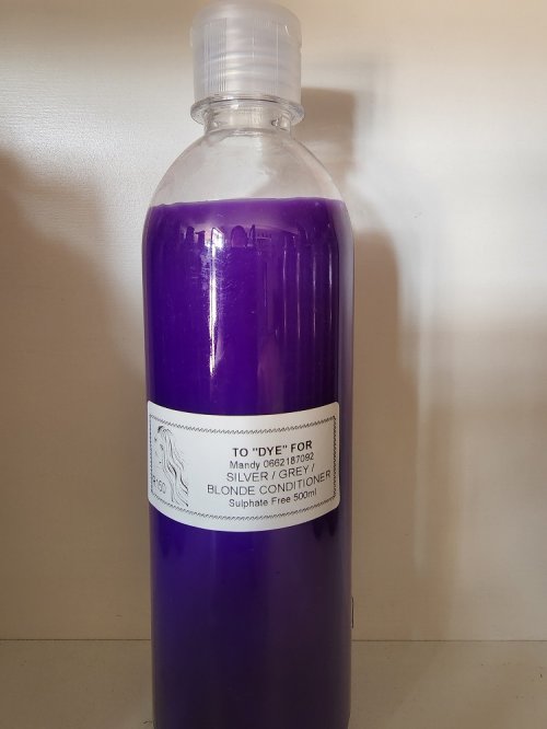 TO DYE FOR Silver, Blonde, Grey Conditioner Sulphate Free 5L