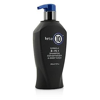 NO 10  3-in-1 Shampoo,Conditioner & Body Wash 295ml IT00952