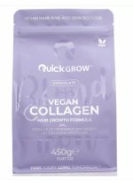 QUICK GROW VEGAN Collagen Hair Growth Formula CHOCOLATE 450g