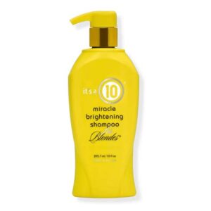 It's a 10 Miracle Brightening Shampoo for Blondes 295.7ml