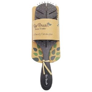 Bio Brush Eco Friendly Detangler - Leaf Shape - Black