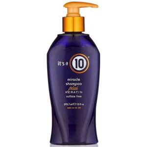 It's a 10 Miracle Moisture Shampoo Plus Keratin 60ml