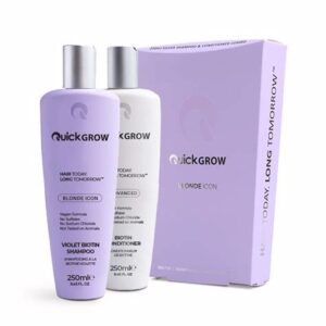 Quick Grow Box Set (Shampoo / Conditioner) Blonde Icon 250ml