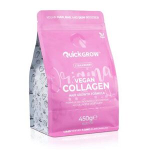 Quick Grow Vegan Collagen Strawberry Shake 450g