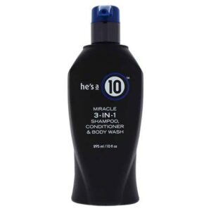 It's a 10  3-in-1 Shampoo,Conditioner & Body Wash 295ml