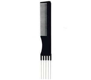 Carbon Teasing Comb 20cm 5 prong
