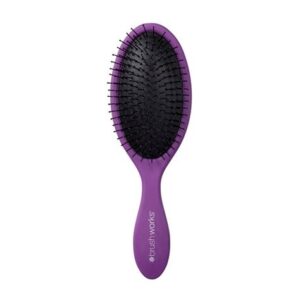 Detangling Oval Cushioned Brush Purple